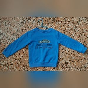 Joe boxer toddler boy catch me if you can blue pullover vintage sweater